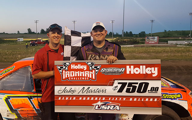 Jake Timm won the Holley USRA Stock Car feature.
