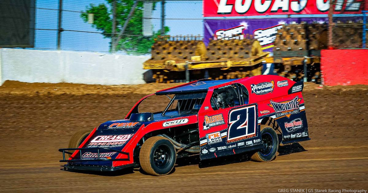 Ryan Middaugh is third in USRA Modified points entering Saturday's Rempfer Memorial Season Championship at Lucas Oil Speedway.