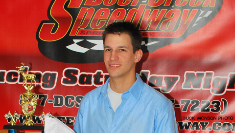 Jason Cummins of New Richland, Minn., captured the 2010 USRA RHS Modified track championship at the Deer Creek Speedway.
