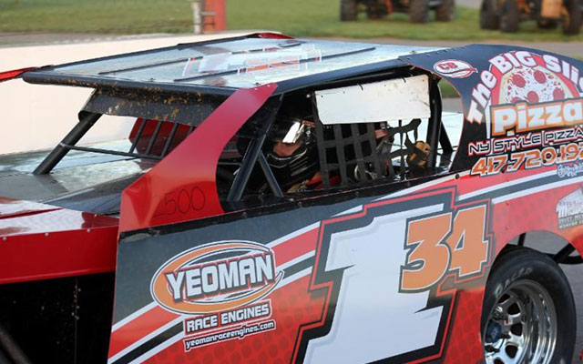 Robert Heydenreich, a 20-year-old from Bolivar, is fifth in Ozark Golf Cars USRA B-Mod points. The USRA B-Mods are featured on Saturday night at Lucas Oil Speedway. (Chris Bork photo)