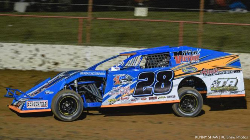 Andy Bryant has taken over the points lead in the Out-Pace USRA B-Mod division which is the featured class this Saturday at Lucas Oil Speedway's Veterans and Military Appreciation Night.