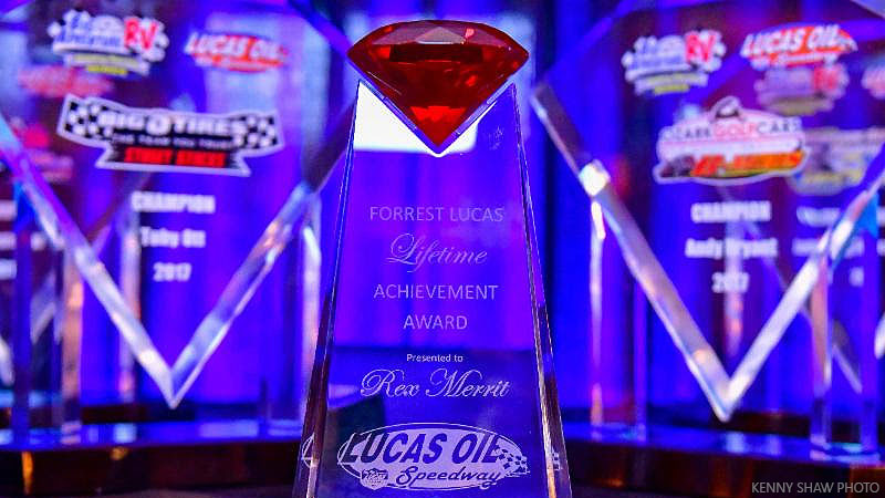 Lucas Oil Speedway held its annual awards banquet Saturday at The Lodge at Old Kinderhook in Camdenton, Missouri.
