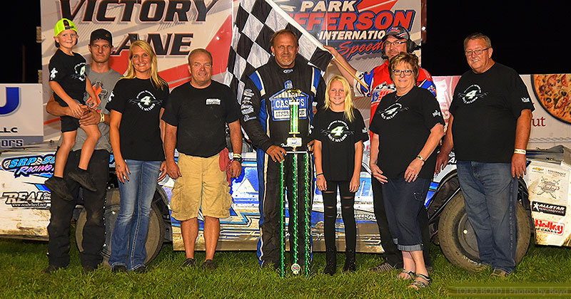 Todd Staley won the Holley USRA Stock Car feature.